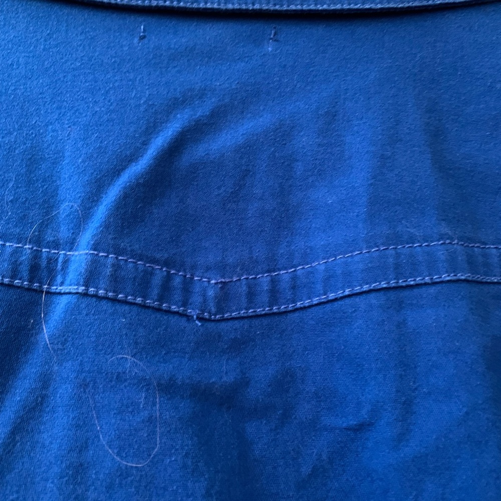 Bandolino blue 3/4 sleeve jean jacket. Size M - Picture 4 of 4